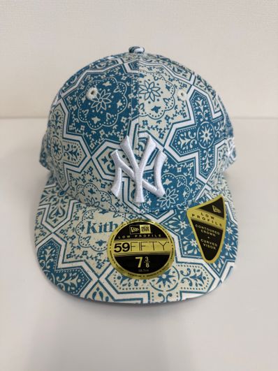 Kith x New Era x New York Yankees Moroccan Tile Low Crown Cap "Canvas/Multi"