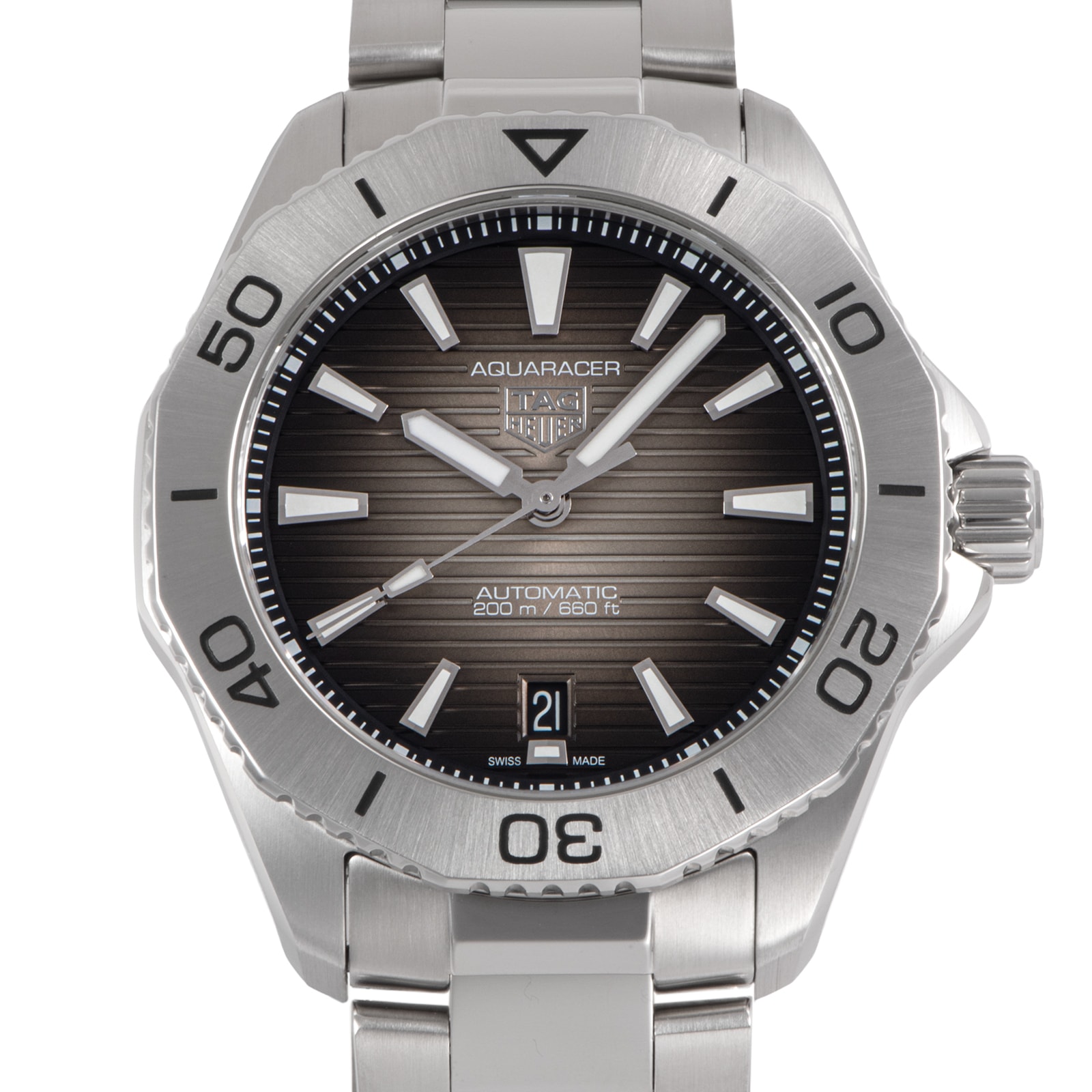 TAG HEUER タグホイヤー アクアレーサー プロフェッショナル200 デイト WBP2110.BA0627 ステンレススチール【中古】
