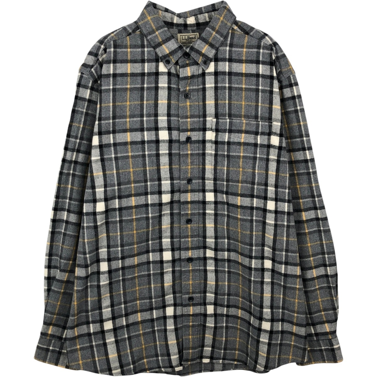 古着 90~00年代 エルエルビーン L.L.Bean TRADITIONAL FIT 長袖 ボタンダウン フランネルチェックシャツ メンズL相当 ヴィンテージ/eaa637656