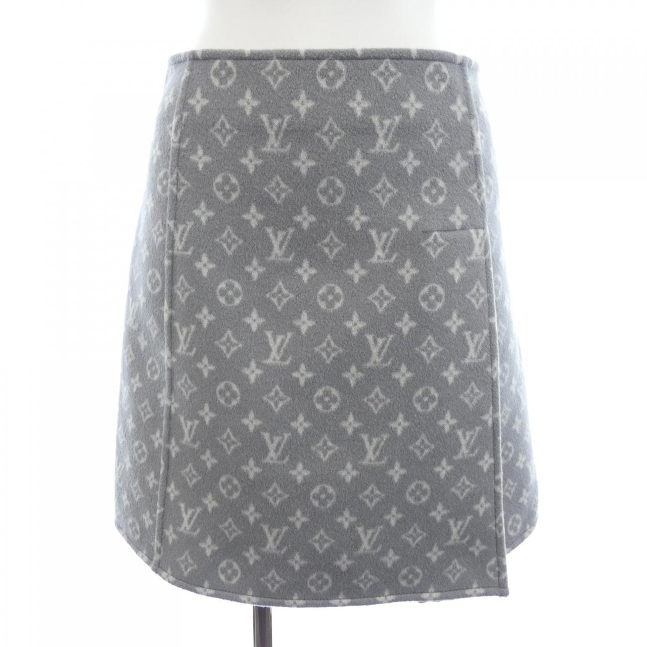 ルイヴィトン LOUIS VUITTON ダブルフェイスモノグラムAライン FMSK19QS3 スカート