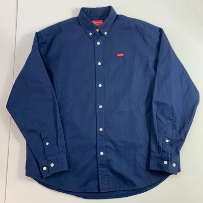 Supreme Small Box Shirt "Navy" (23FW)