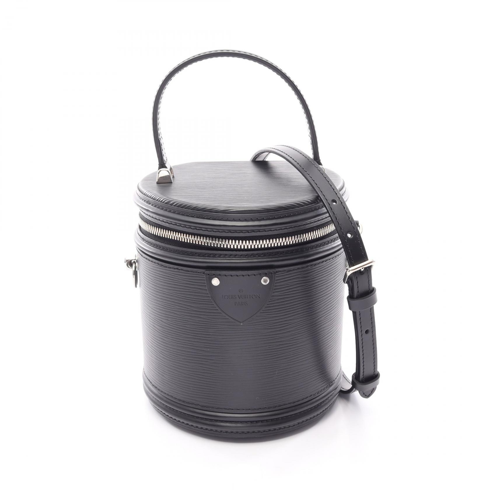 ルイ・ヴィトン LOUIS VUITTON カンヌ 2WAY ハンドバッグ バッグ レザー エピ ノワール レディース ブラック系 M52226 【中古】