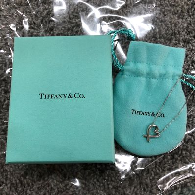 Tiffany & Co Loving Heart Necklace "Silver"