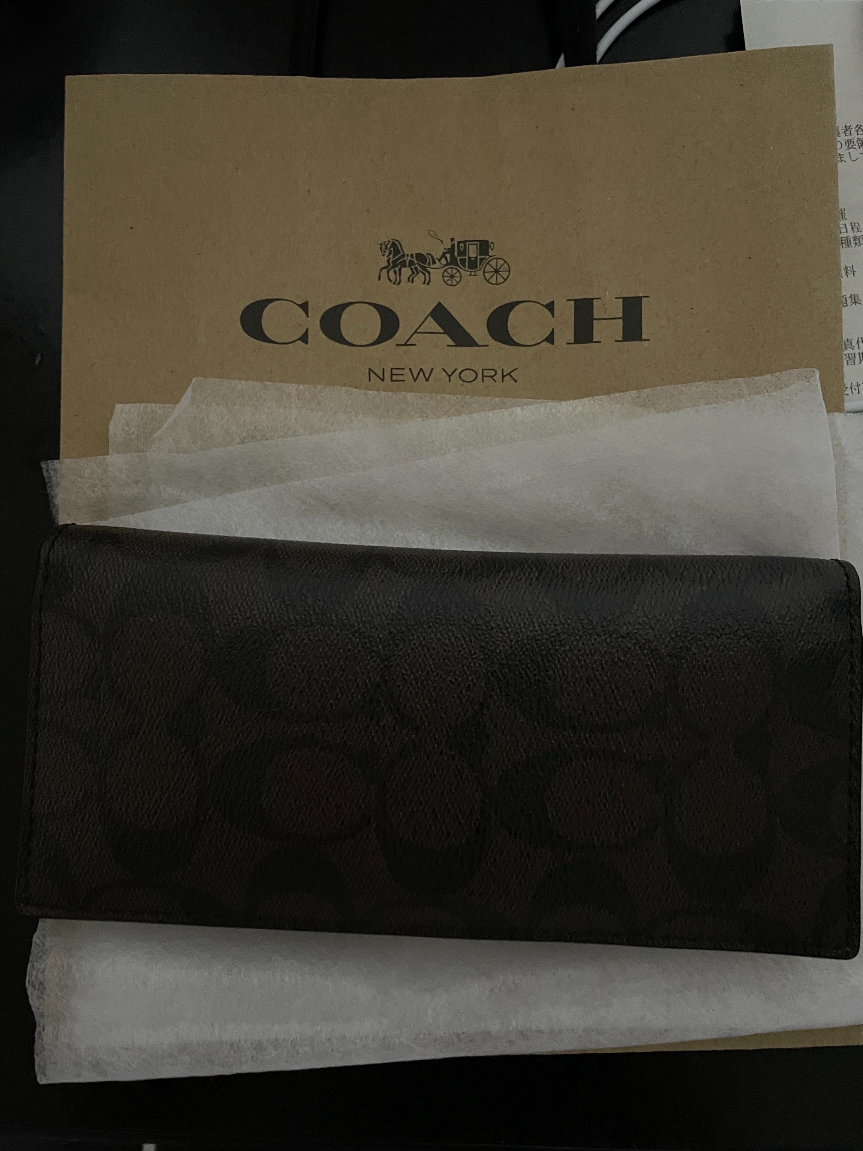 COACH長財布 F75013/MA/BR