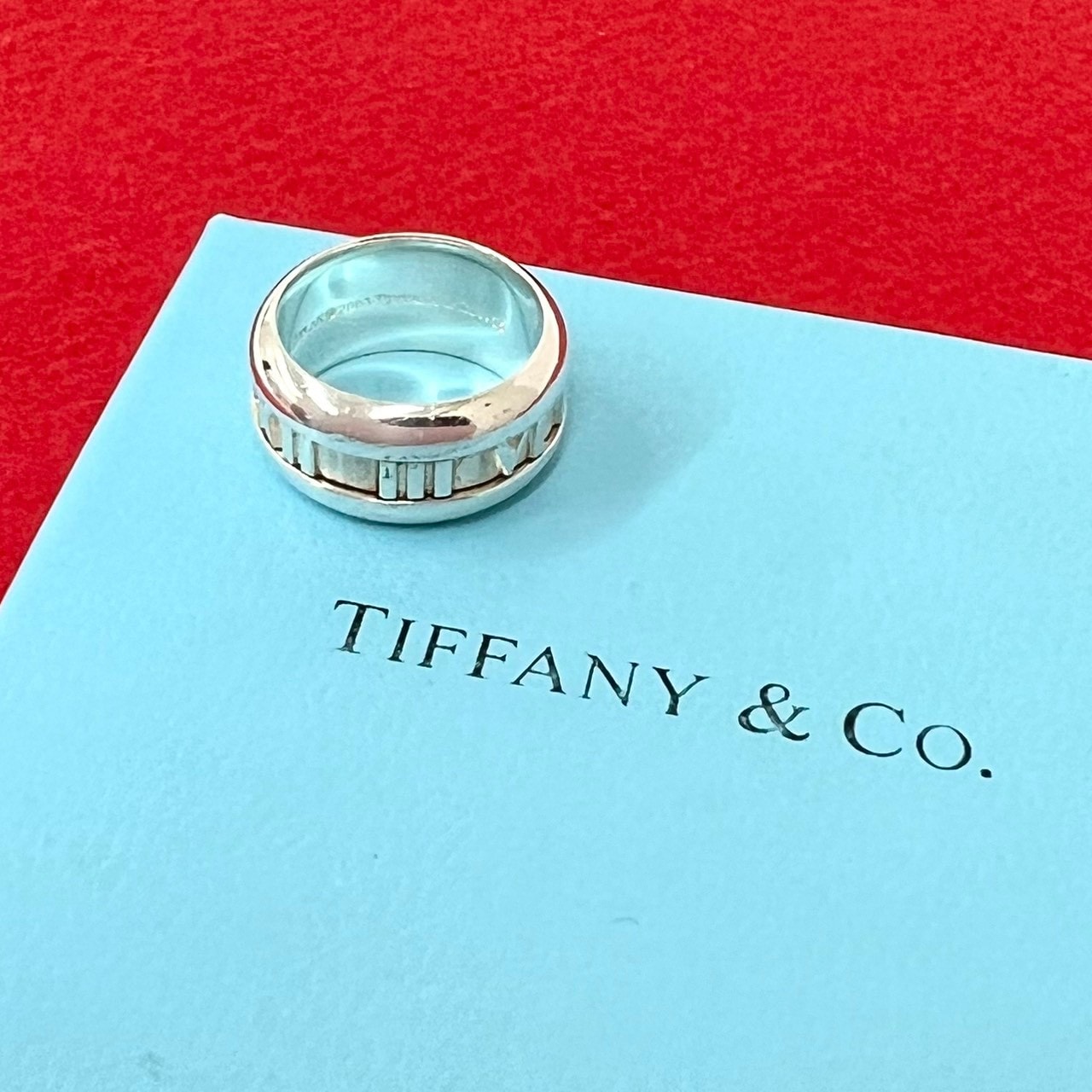 TIFFANY&Co. ティファニー アトラス ワイド リング シルバー925 リング・指輪 9号 シルバー
30084