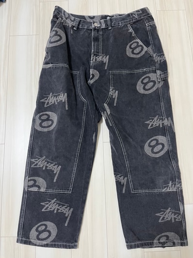 STUSSY Stock 8 Ball Carpenter Jeans