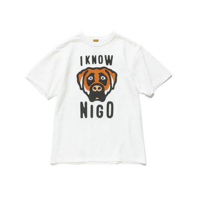 HUMAN MADE I KNOW NIGO KAWS T-SHIRT "White"