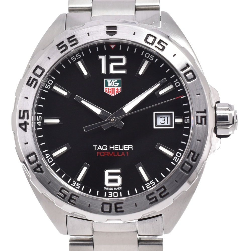 タグホイヤー TAG HEUER WAZ1112.BA0875 フォーミュラ1 デイト ブラック クォーツ メンズ 良品 箱・保証書付き 腕時計 G#149876
