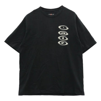 NIKE ナイキ 24SS DZ5514-011 JORDAN TRAVIS SCOTT AIR TEE ジョーダン トラヴィススコット エアー ティー 半袖 Tシャツ カットソー ブラック系 XL【中古】