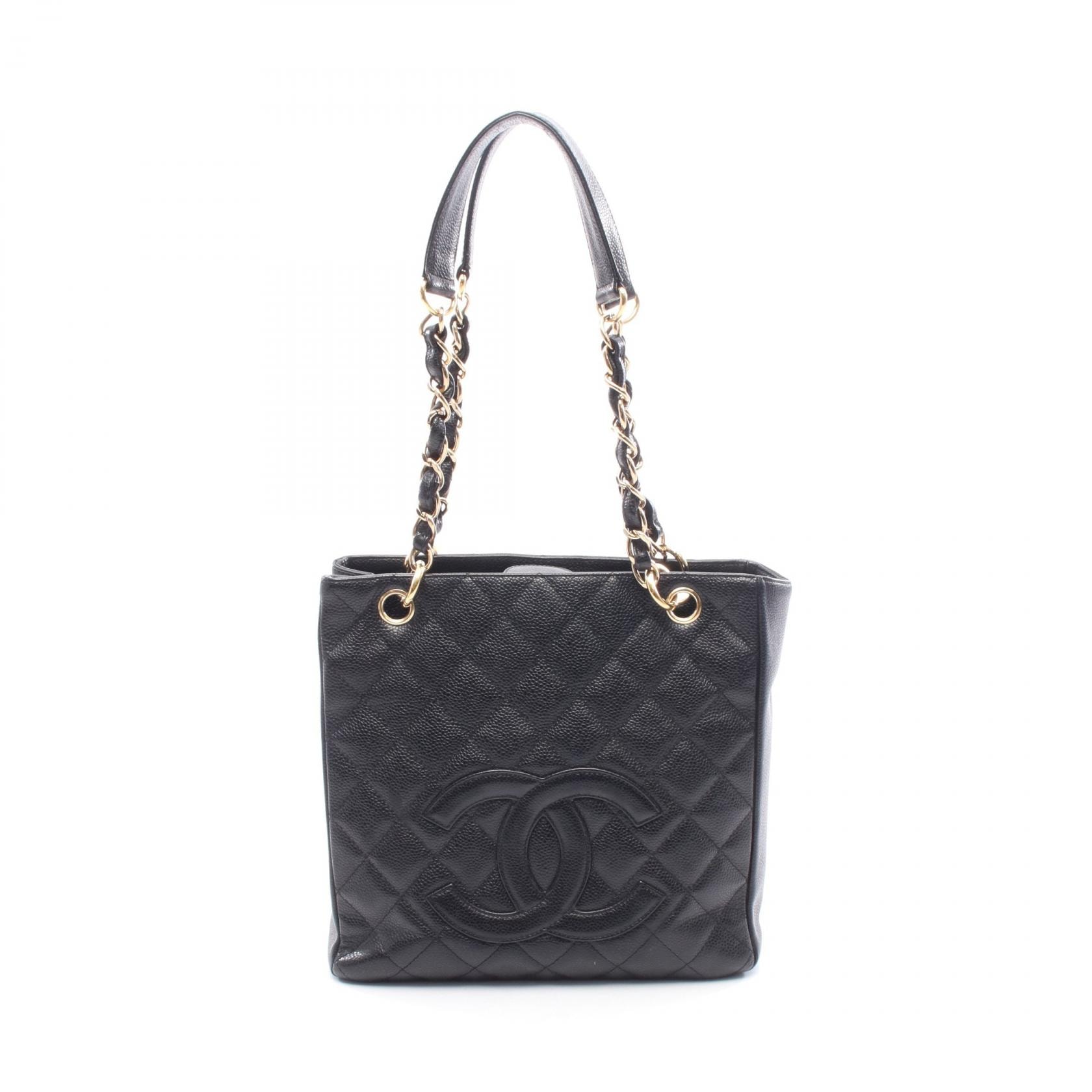 シャネル CHANEL マトラッセ PST トートバッグ バッグ キャビアスキン(グレインドカーフ) レディース ブラック系 【中古】