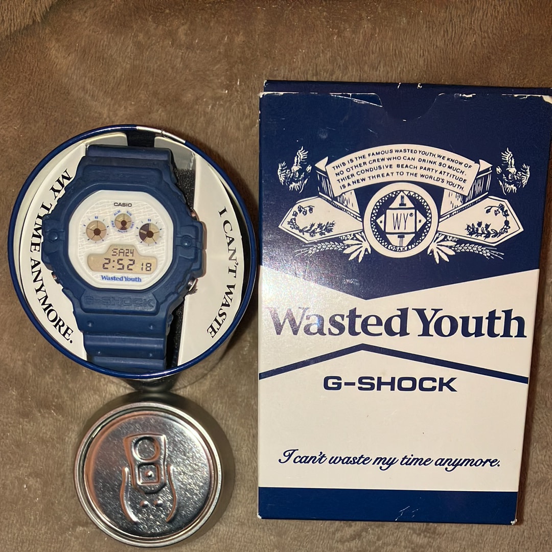 Wasted Youth x G-Shock DW-5900WY-2JR "Blue" / VERDY