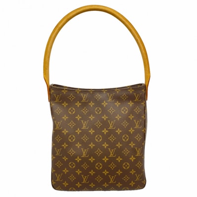 ★最終価格【6cd5318】ルイヴィトン ショルダーバッグ モノグラム ルーピングGM M51145 ブラウン【中古】レディース