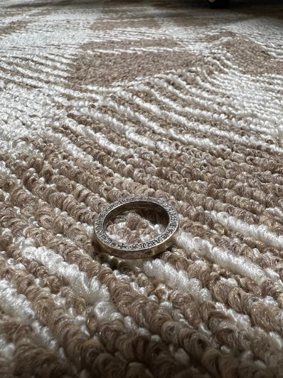 Chrome Hearts 3mm Spacer Ring "Silver"