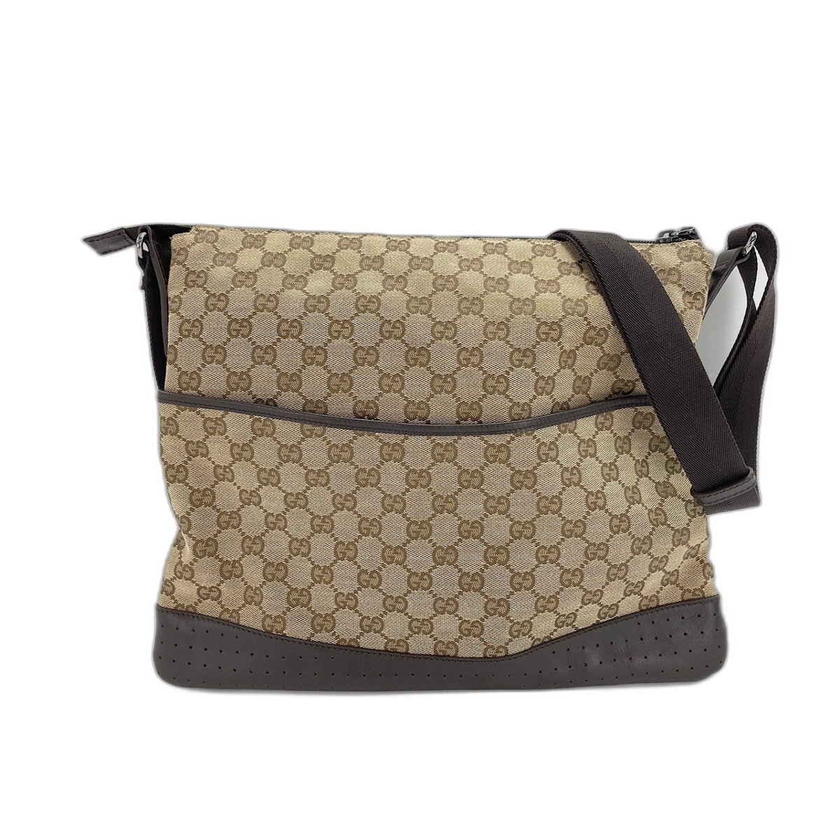 グッチ GUCCI GGキャンバス ショルダーバッグ【中古】