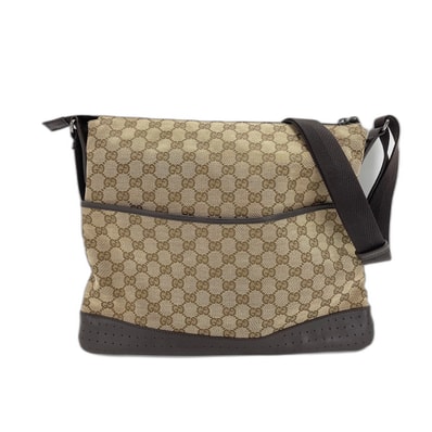 グッチ GUCCI GGキャンバス ショルダーバッグ【中古】