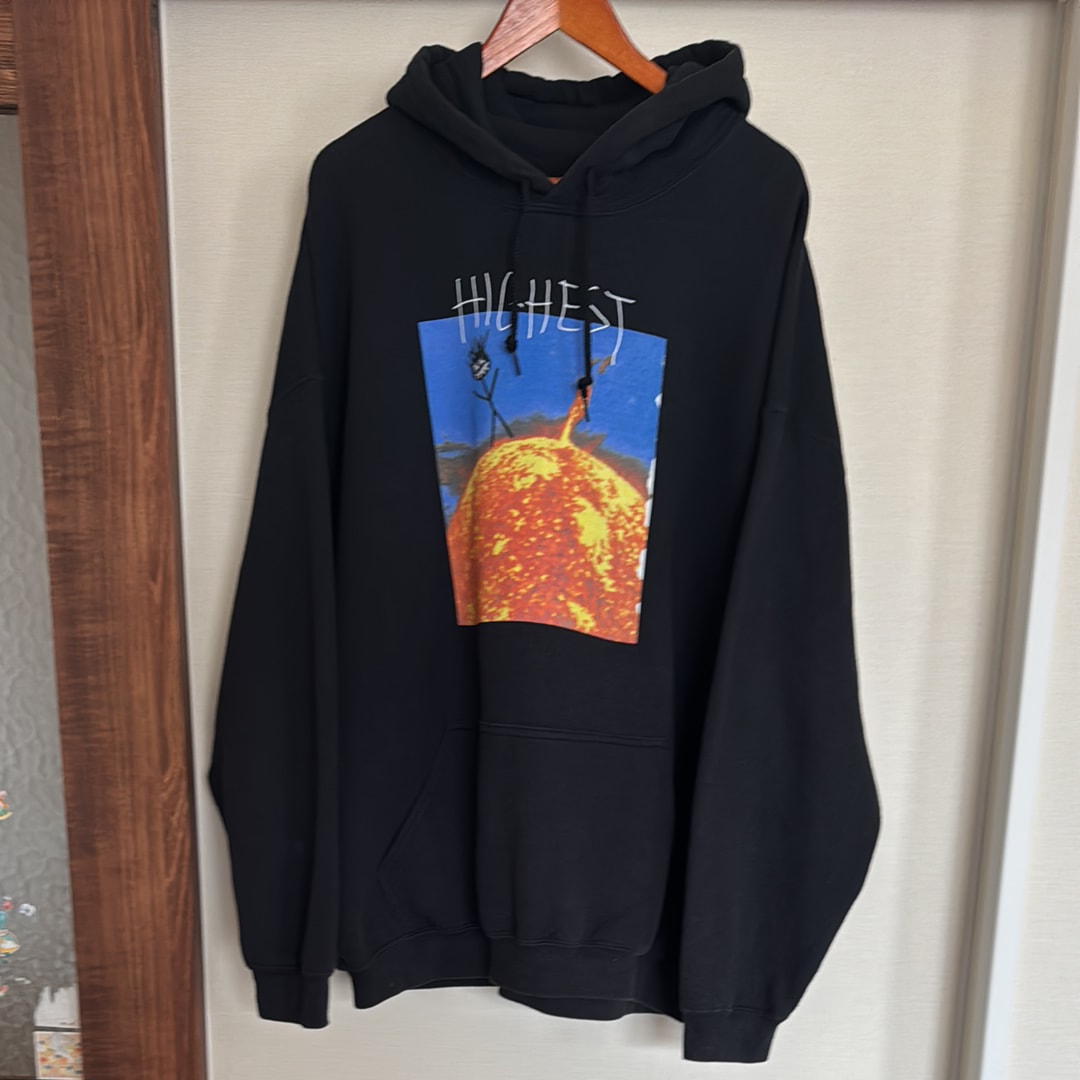 Travis Scott Cactus Jack Highest In The Room Sun Hoodie "Black"