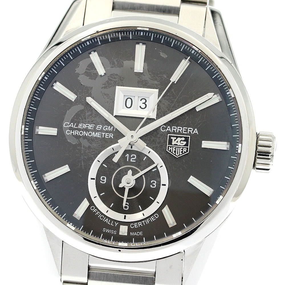 タグホイヤー カレラ グランドデイト メンズ 【中古】
