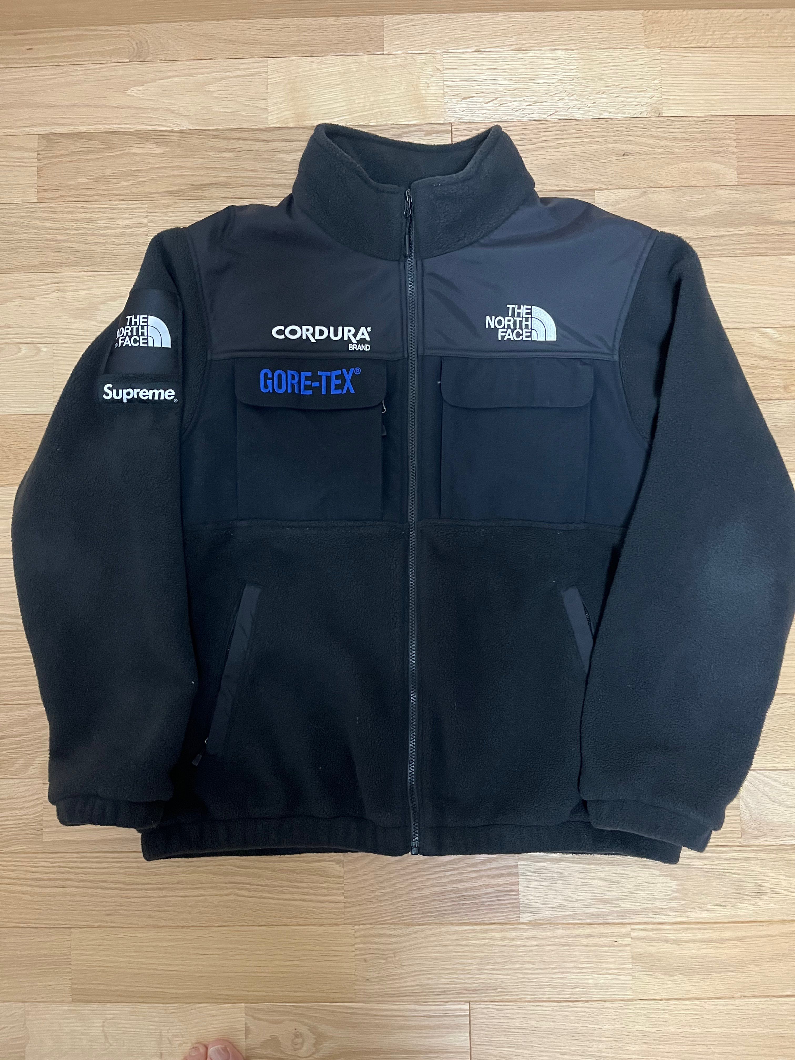 Supreme x The North Face Expedition Fleece Jacket "Black"