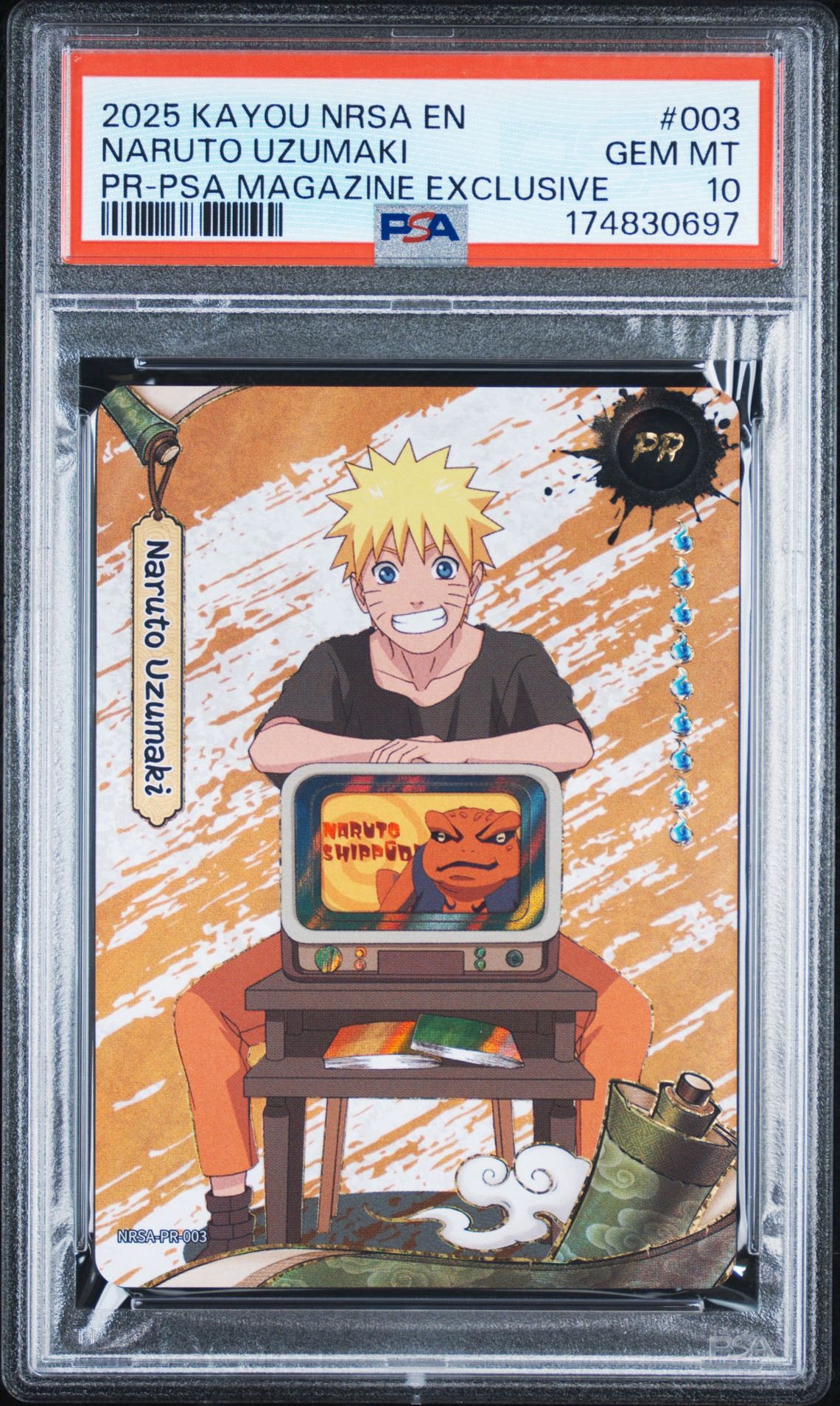 フ*ー様 【希少カード】KAYOU NARUTO ナルト 英語 AR NREA0 うずまきナルト PR [NRSA-PR-003]【英語版】(ナルト カーユ
