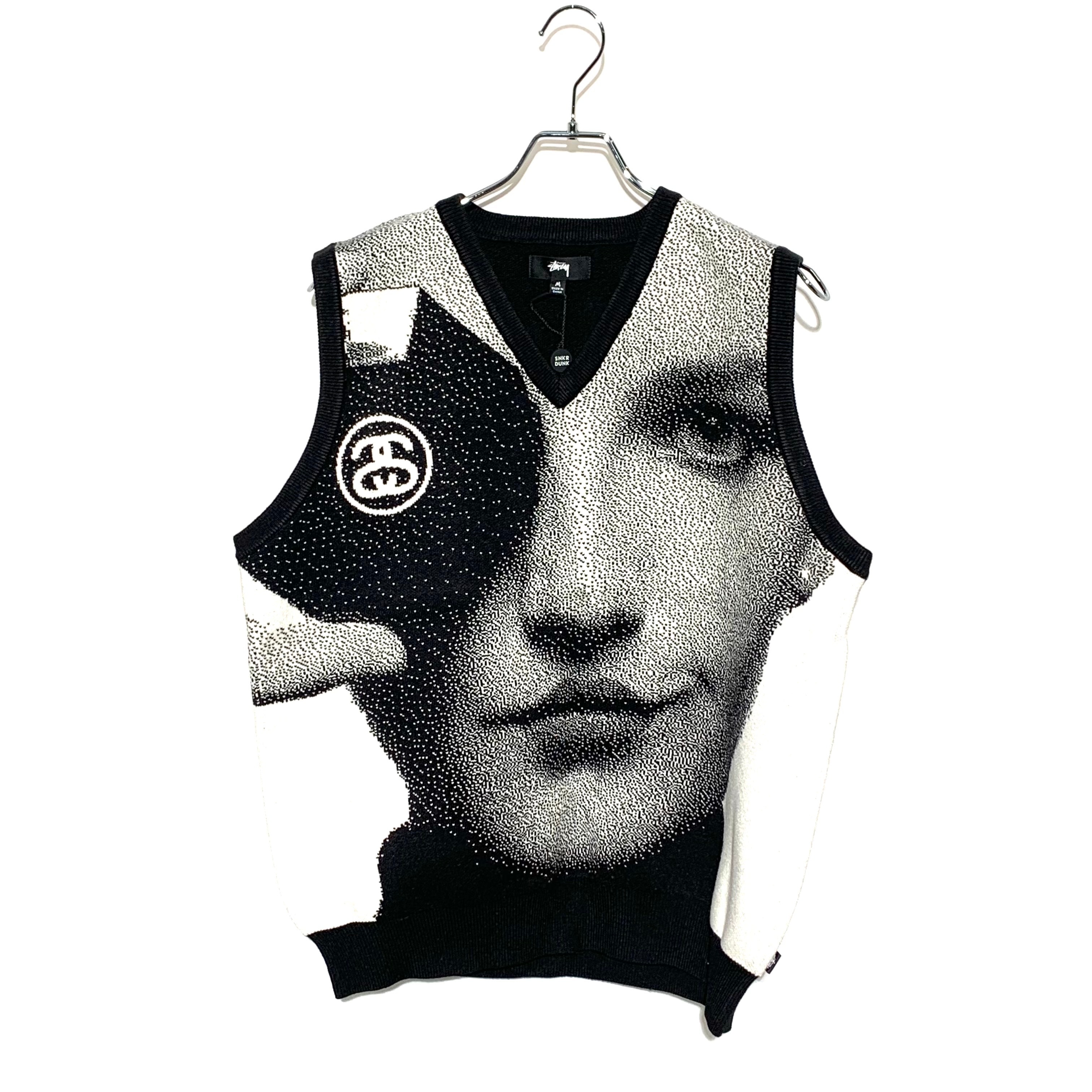 ステューシー フォト ジャカード ベスト "ブラック"