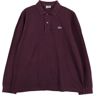 古着 ラコステ LACOSTE 長袖 ポロシャツ 5 メンズL相当/eaa631882