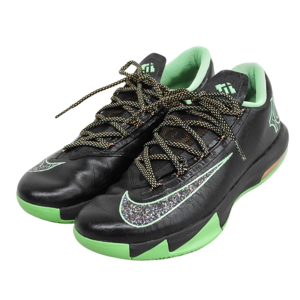 ナイキ 美品 Nike KD 6 Night Vision スニーカー シューズ メンズ ブラック 26.5cm IH3582-001 26年 8(US)