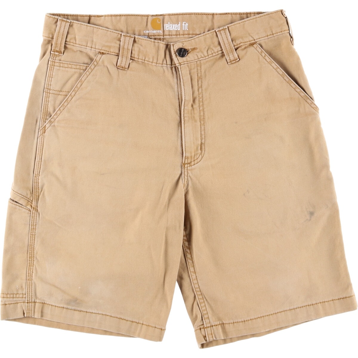古着 カーハート Carhartt RELAXED FIT ダック地ペインターショーツ ショートパンツ メンズw34相当/eaa572852
