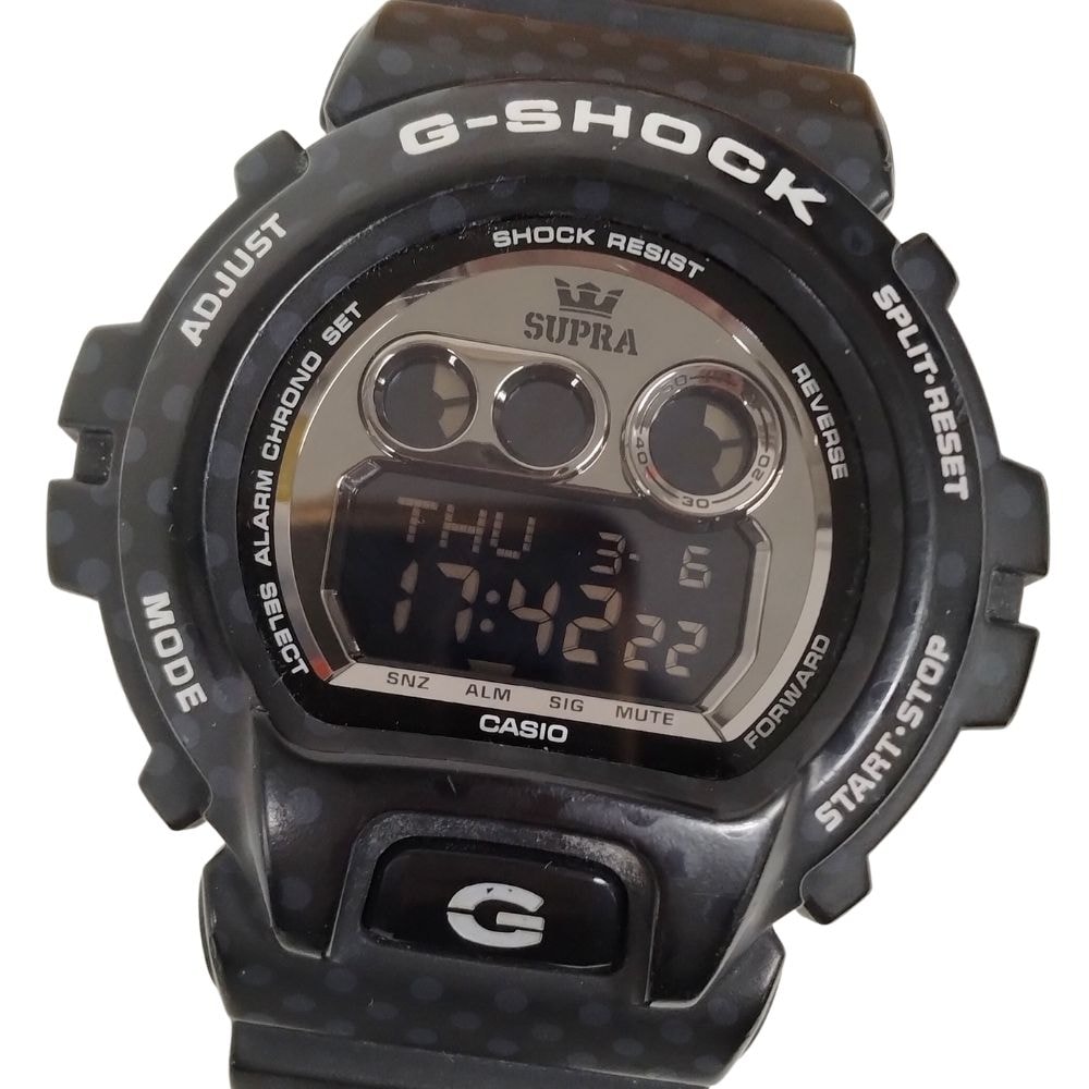 CASIO カシオ GD-X6900SP SUPRE スープラ コラボ Gショック 腕時計 ブラック