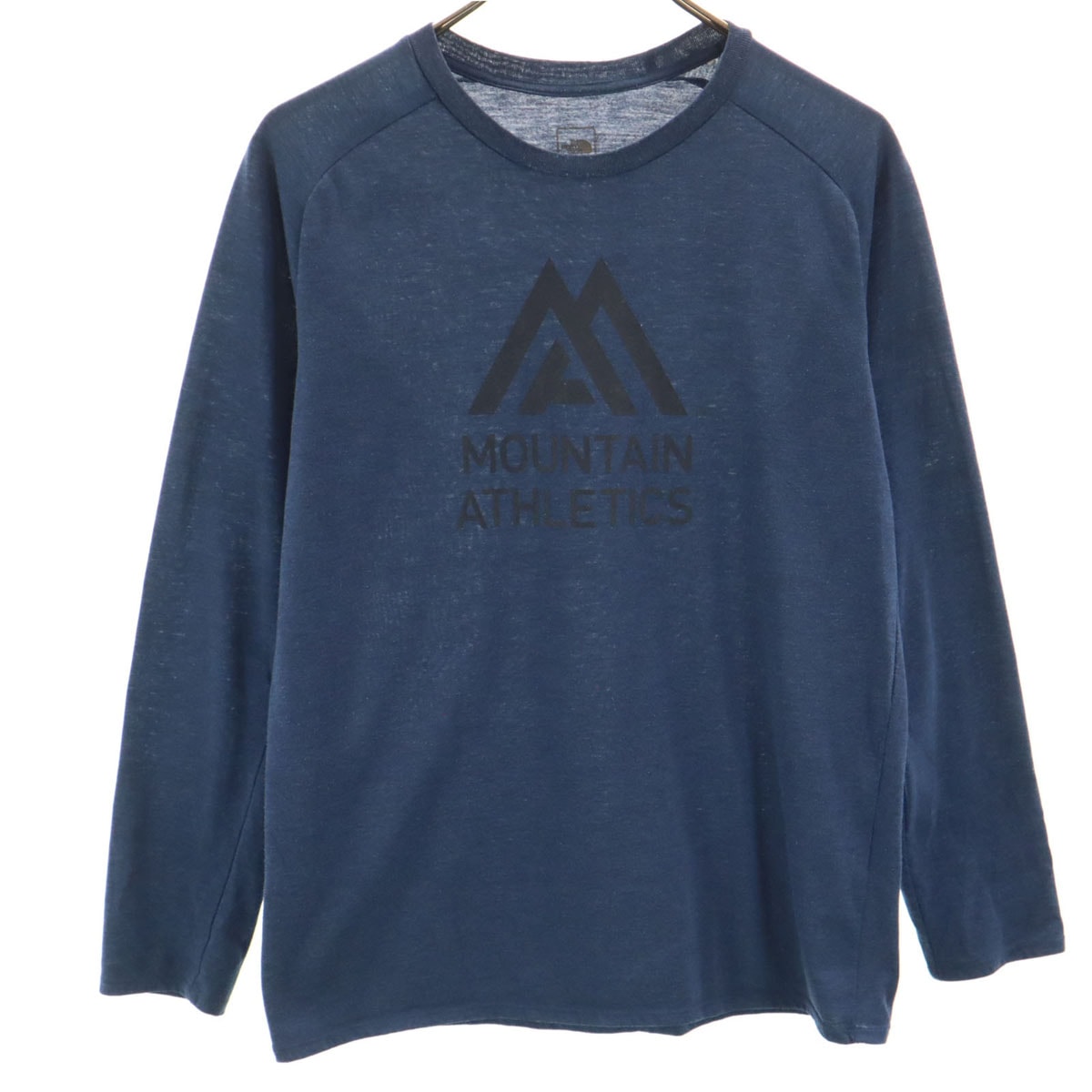 THE NORTH FACE ノースフェイス 長袖 Tシャツ M ブルー アウトドア ロンT NT81591