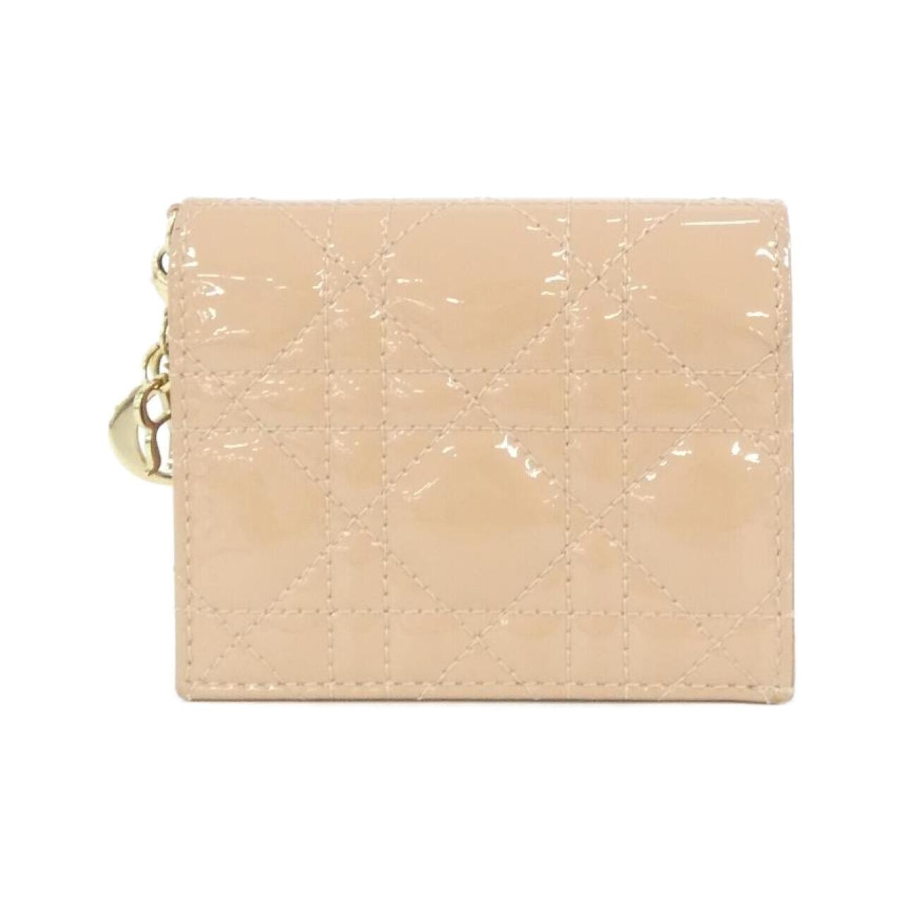 Christian Dior 三つ折り財布 オブリーク ベージュ ウォレット ディオール 3つ折りウォレット ディオール オブリーク ジャカード