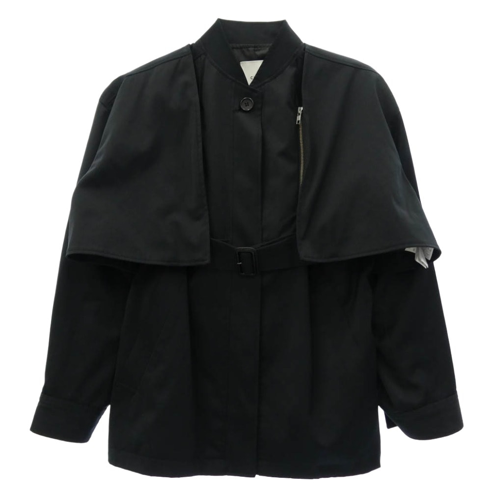 CLANE クラネ 14101-0032 ボレロ ノースリーブ セット 3WAY アレンジ ジャケット ダークネイビー系 1【中古】