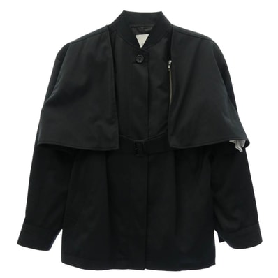 CLANE クラネ 14101-0032 ボレロ ノースリーブ セット 3WAY アレンジ ジャケット ダークネイビー系 1【中古】
