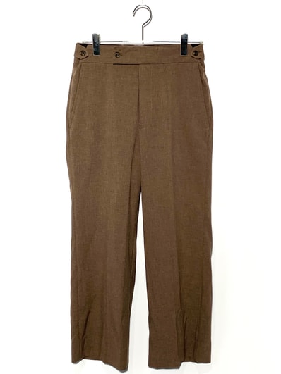 Needles Wide Slacks Pants "Brown"
