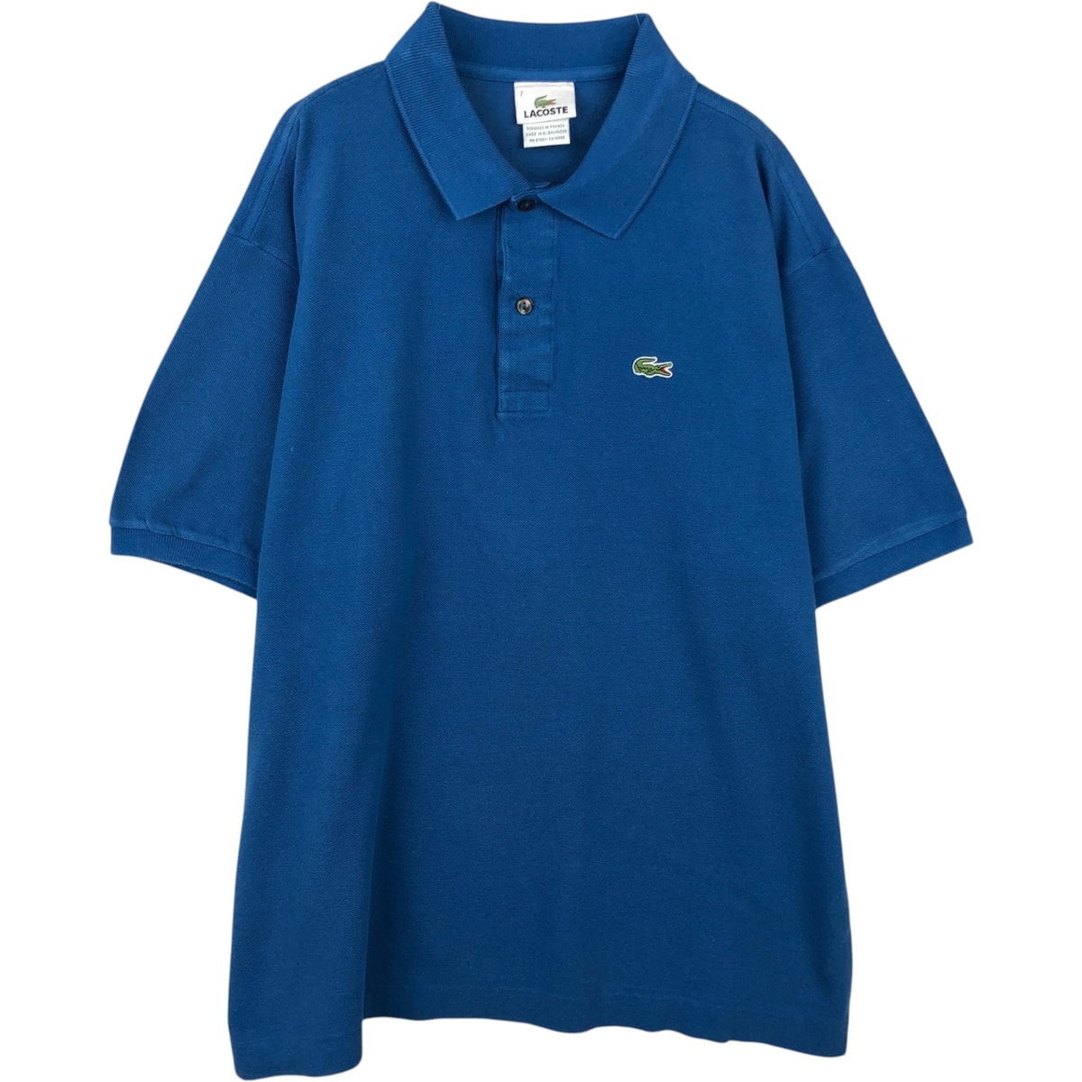 古着 90年代 ラコステ LACOSTE フランス企画 半袖 ポロシャツ 7 メンズXXL相当 ヴィンテージ/eaa644740