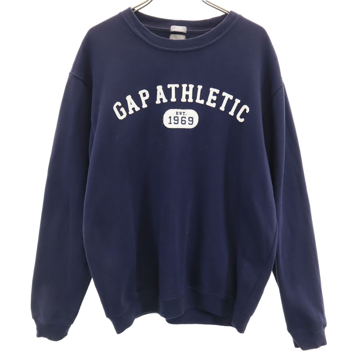 GAP ギャップ 長袖 スウェット トレーナー XS ネイビー