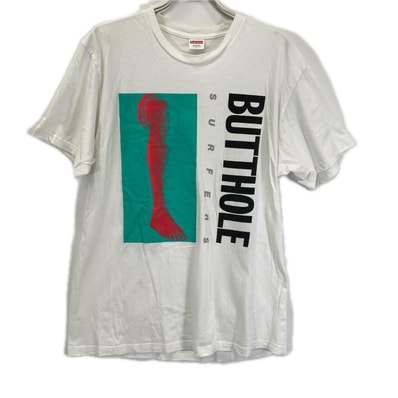 シュプリーム 21SS ホワイト Butthole Surfers プリント Tシャツ L