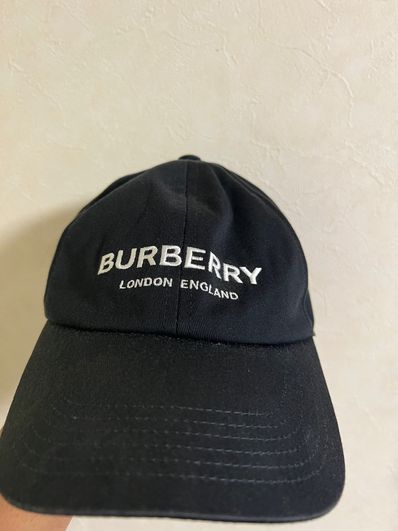 Burberry Logo Baseball Cap "Black"