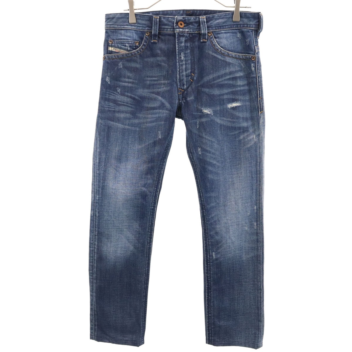 DIESEL ディーゼル THAVAR スリム スキニーデニムパンツ W28 ウォッシュブルー ジーンズ