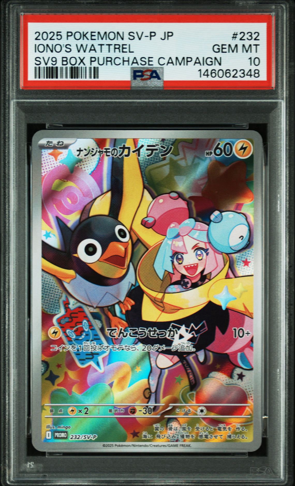 ナンジャモのカイデン P [SV-P 232](プロモーションカード「拡張パック