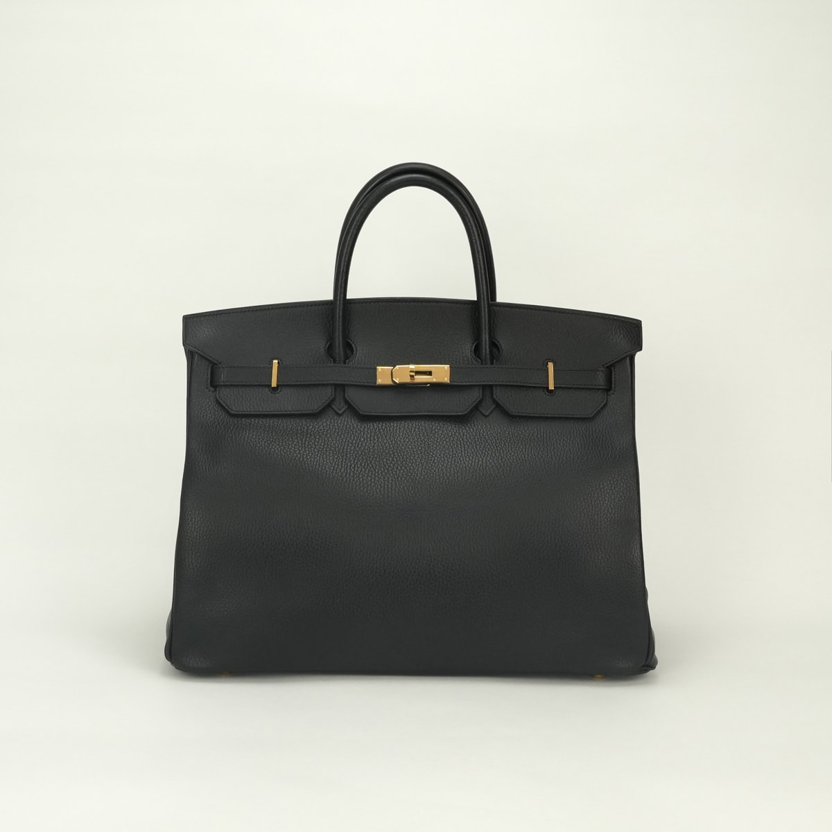 エルメス HERMES バーキン40 バーキン 40 バッグ トートバッグ アルデンヌ ノワール Noir ブラック Black 黒 ゴールド金具 ハンドバッグ