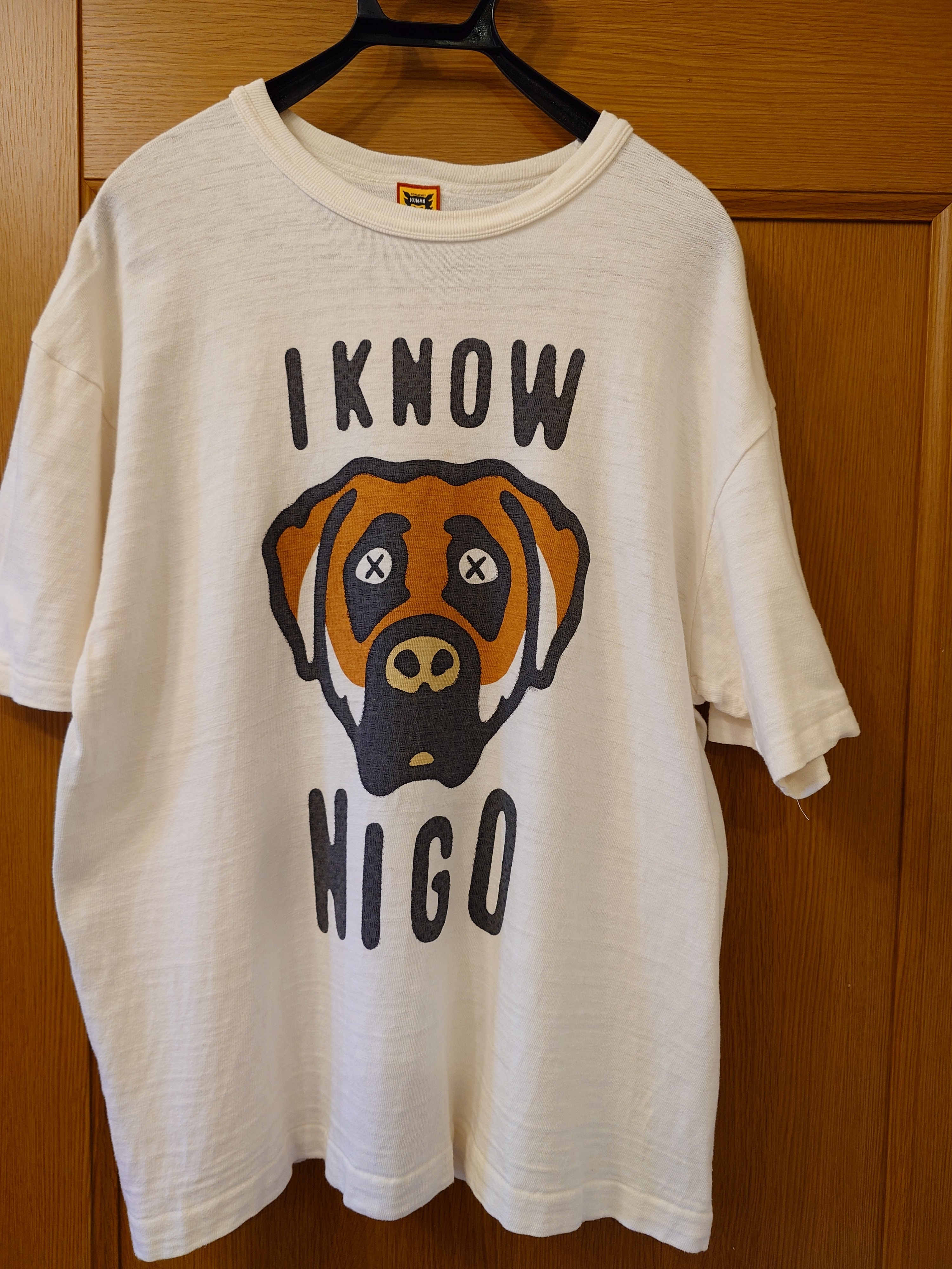 HUMAN MADE I KNOW NIGO KAWS T-SHIRT "White"