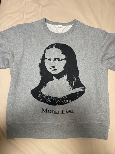 SAPEur S/S Sweat Mona Lisa "Vintage Gray"