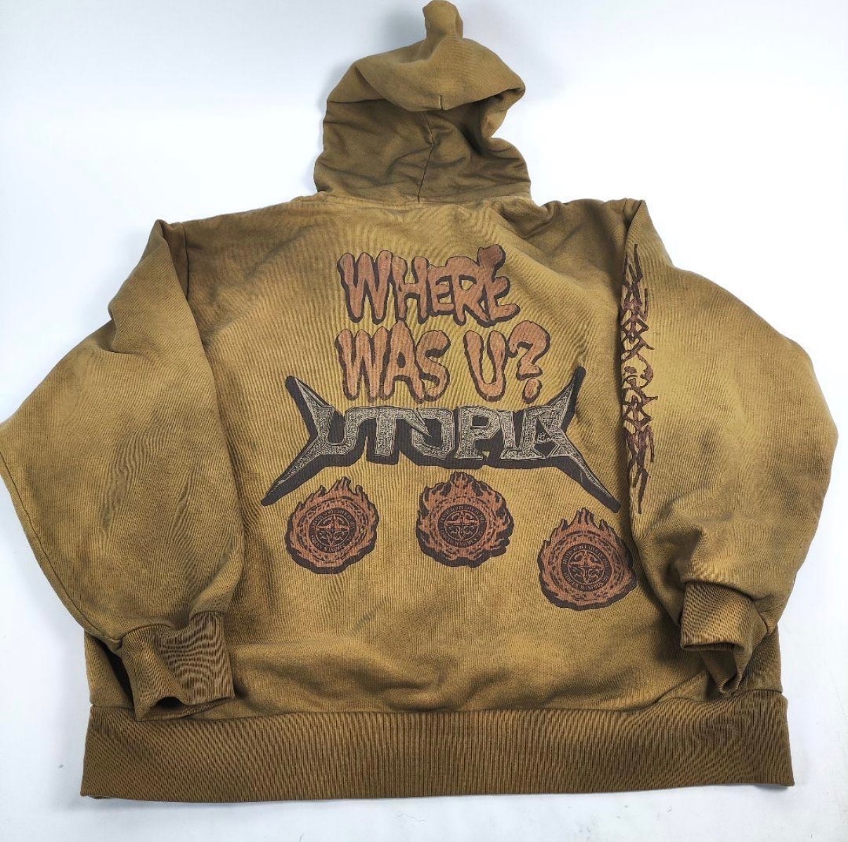 Travis Scott Cactus Jack Maximus Tiger Pullover Hoodie "Brown"