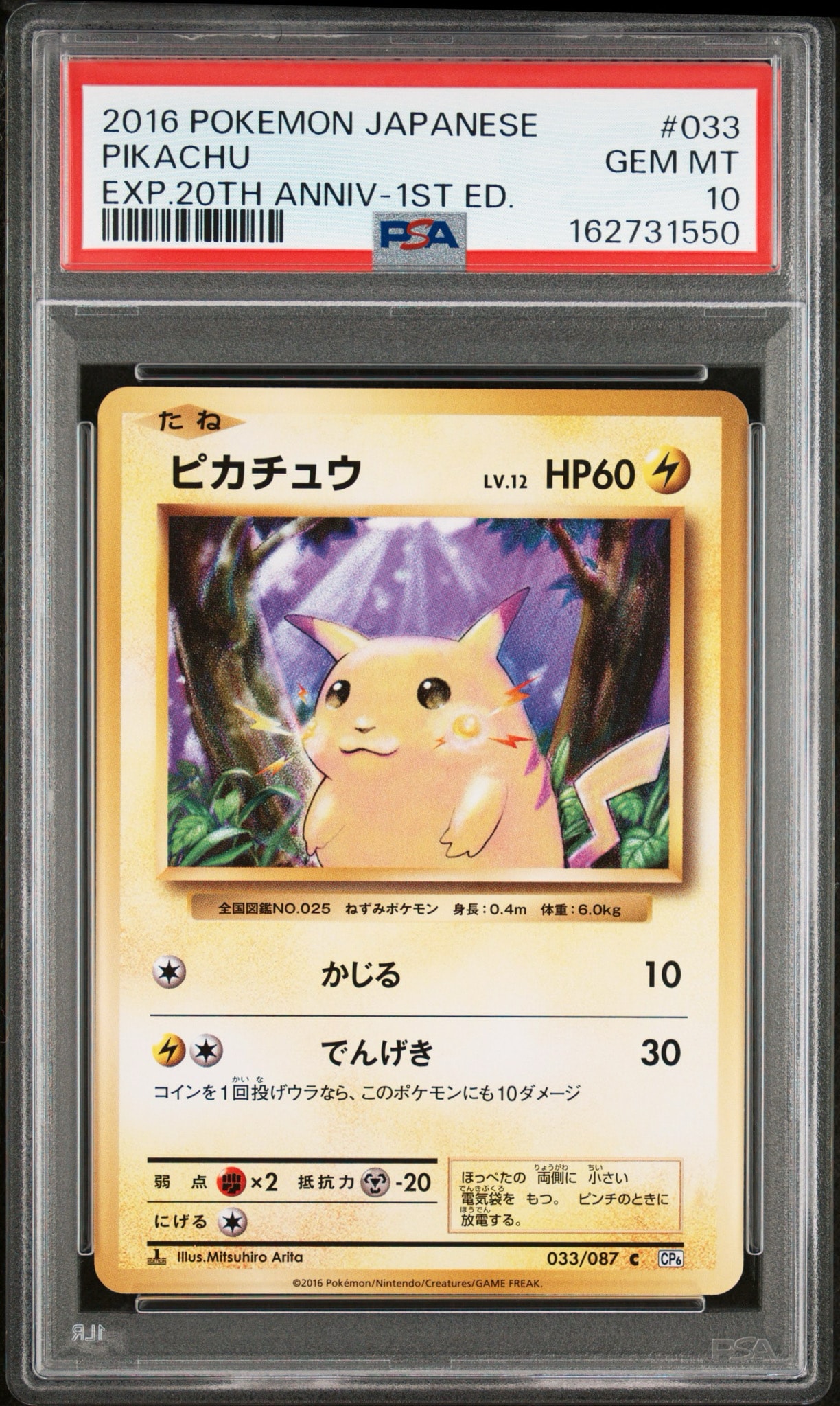 ピカチュウ C :1ED [CP6 033/087](コンセプトパック