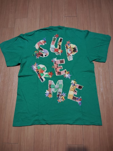 Supreme Patchwork Tee "Green"
