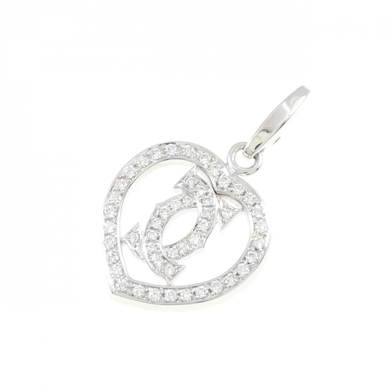 カルティエ 2Cハート チャーム