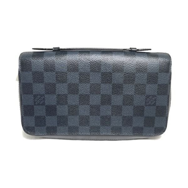 ルイヴィトン LOUIS VUITTON ジッピーXL N41590 ダミエコバルト セカンドバッグ