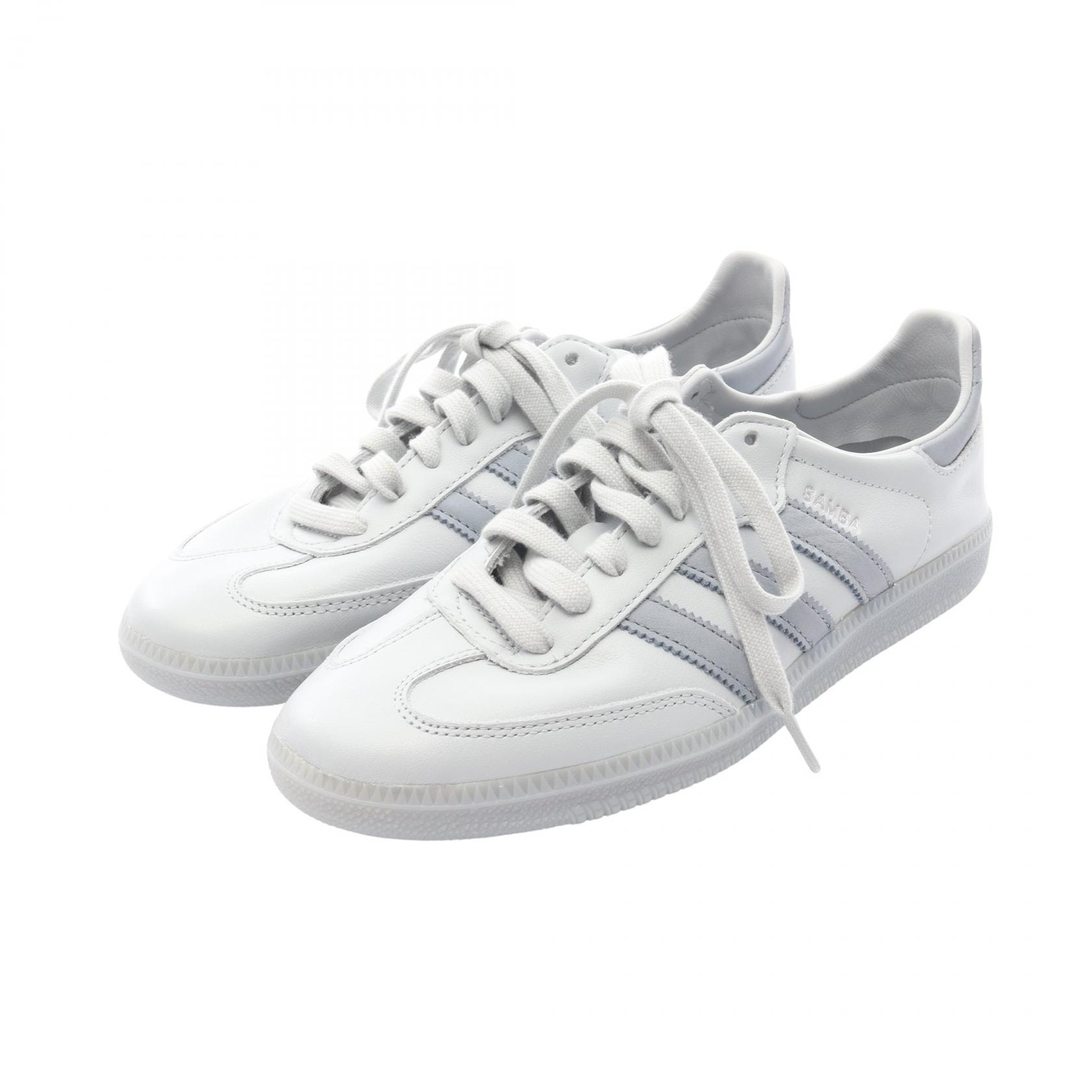 アディダス adidas サンバ デコン スニーカー 靴 レザー レディース ブルー系 IH5384 【中古】