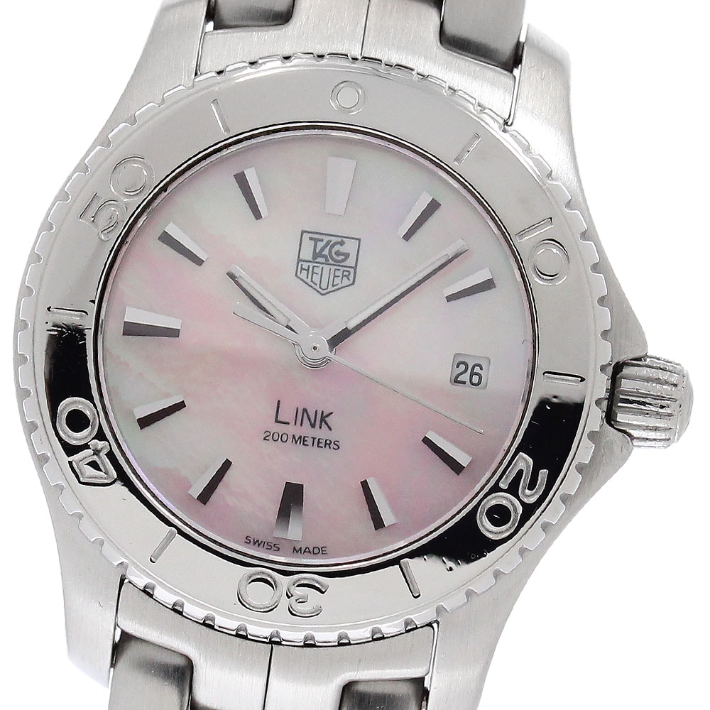 ☆良品  タグホイヤー リンク デイト WJ1315-1 レディース 【中古】