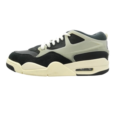 NIKE ナイキ スニーカー FQ7939-006 Air Jordan 4 RM Black Sail エアジョーダン4 RM ブラック セイル スニーカー ブラック系 オフホワイト系 27.5cm【中古】